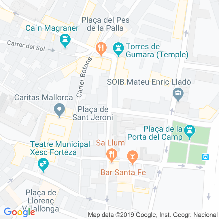 Código Postal calle Antoni Planas I Franch en Palma de Mallorca