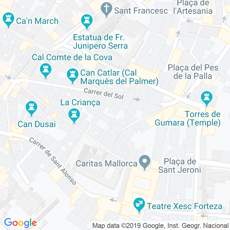 Código Postal calle Can Conrado en Palma de Mallorca