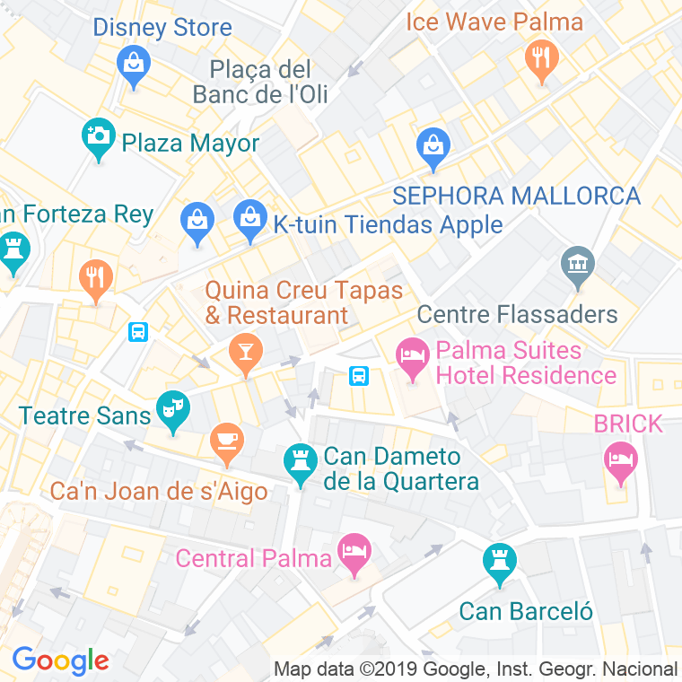 Código Postal calle Can Arboç en Palma de Mallorca