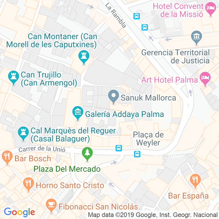 Código Postal calle Can Campaner en Palma de Mallorca