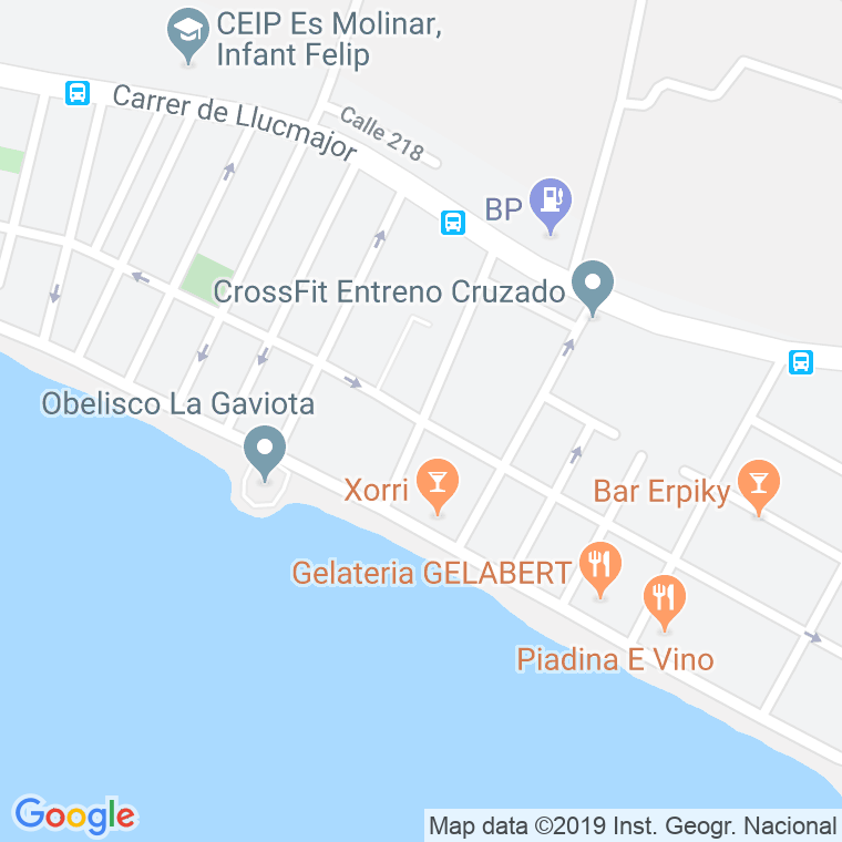 Código Postal calle Adoberia en Palma de Mallorca