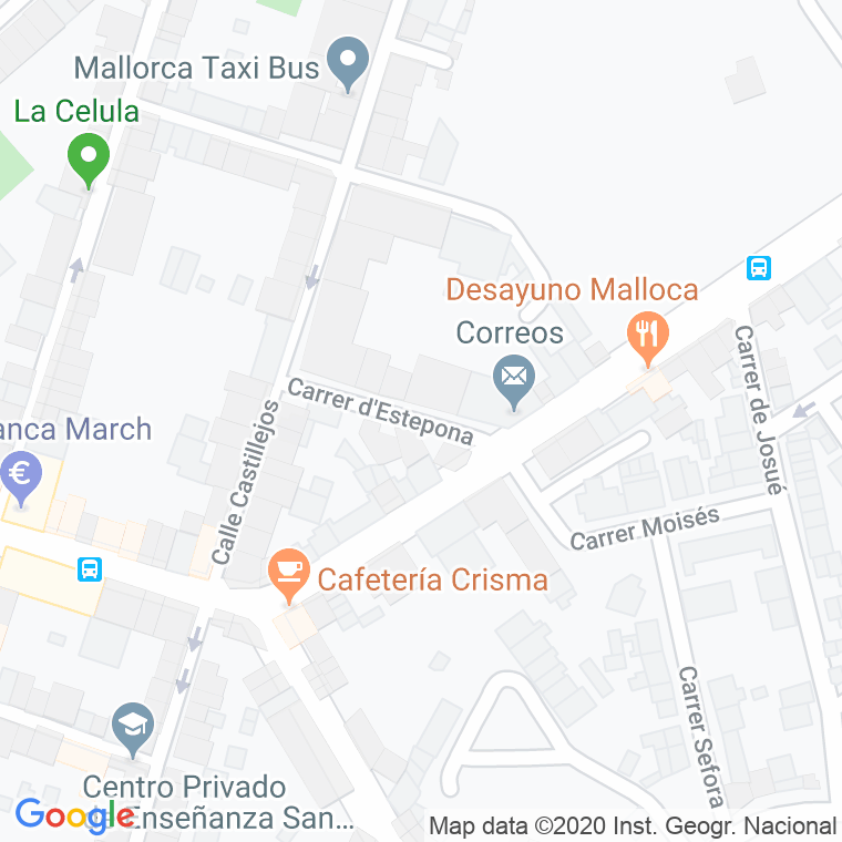 Código Postal calle Estepona en Palma de Mallorca