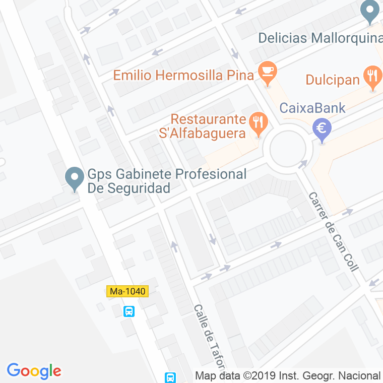 Código Postal calle Isabel De Sabran en Palma de Mallorca