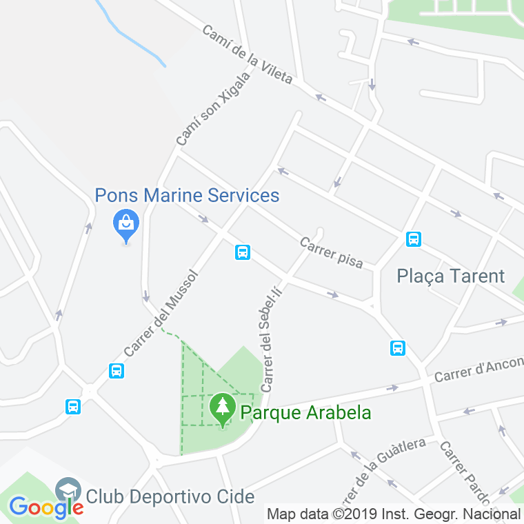 Código Postal calle Florencia en Palma de Mallorca