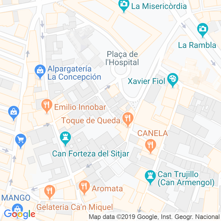 Código Postal calle Catany en Palma de Mallorca