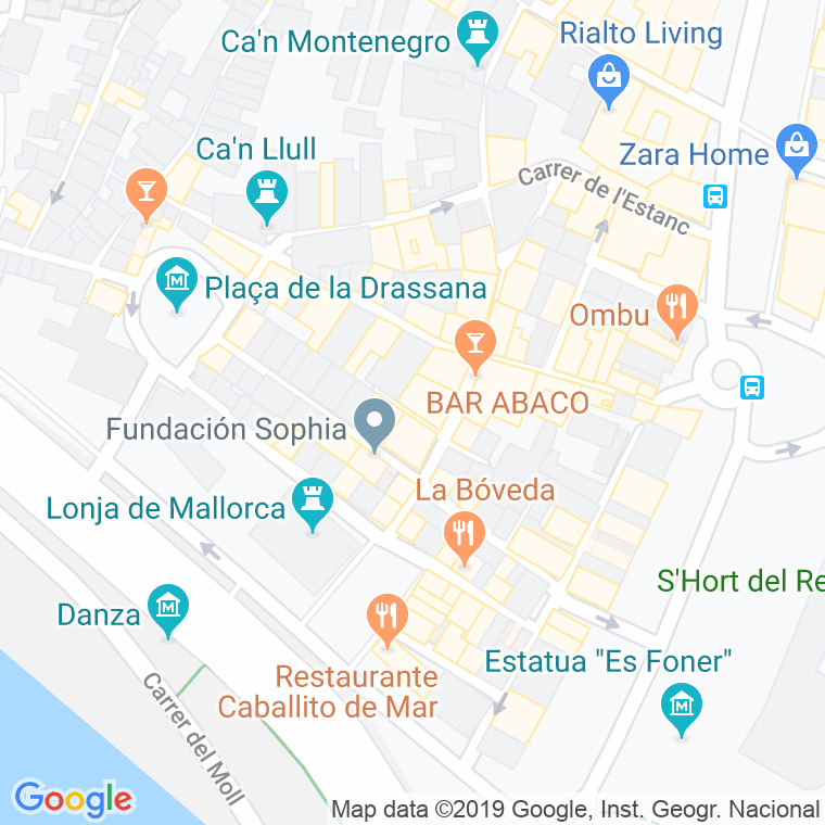Código Postal calle Medinas en Palma de Mallorca