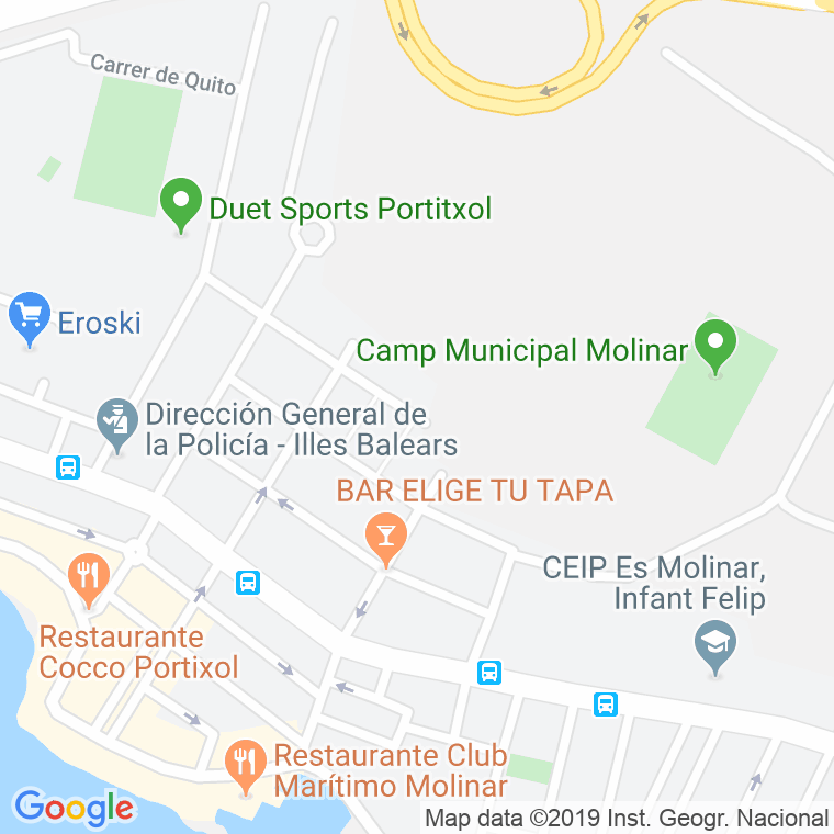 Código Postal calle 366 (Genova), passatge Particular en Palma de Mallorca