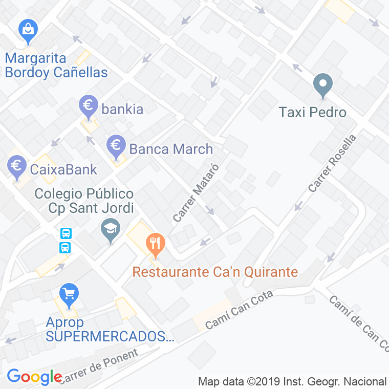 Código Postal calle Mataro en Palma de Mallorca