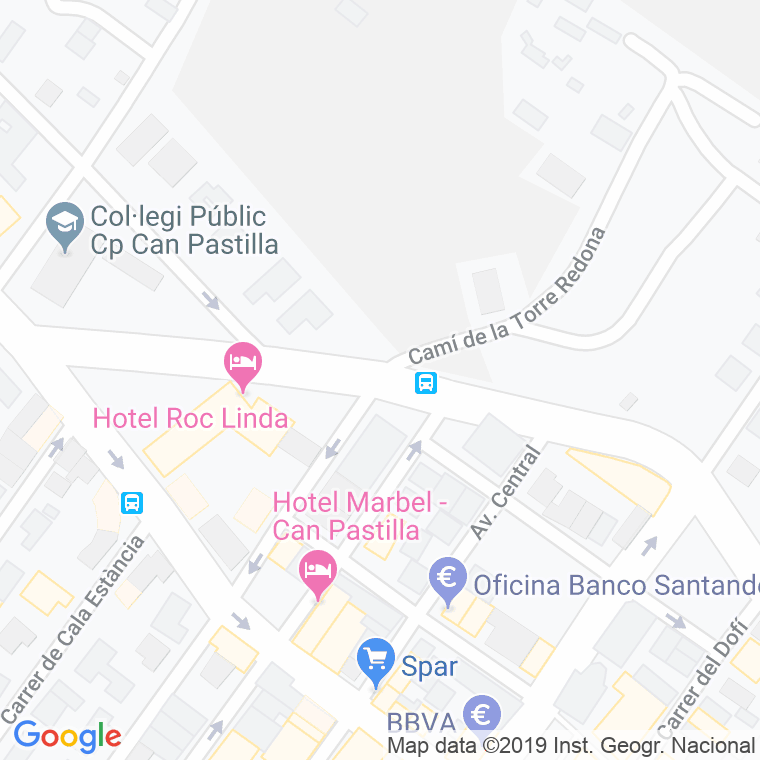 Código Postal calle Octavi August en Palma de Mallorca