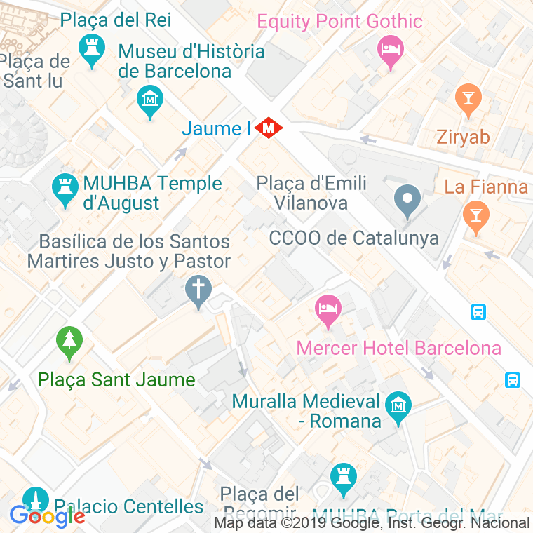 Código Postal calle Bisbe Cacador en Barcelona