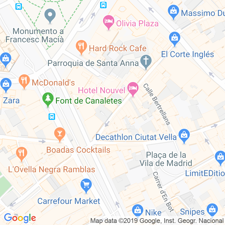 Código Postal calle Flor en Barcelona
