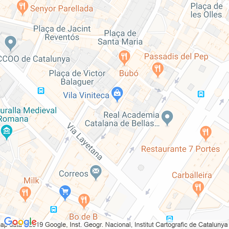 Código Postal calle Agullers en Barcelona