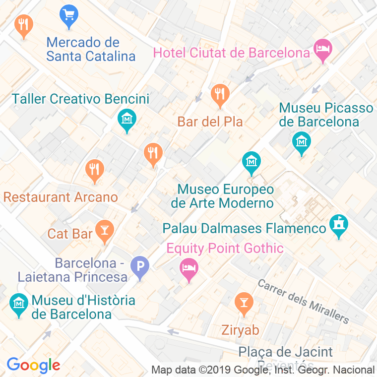 Código Postal calle Candeles en Barcelona