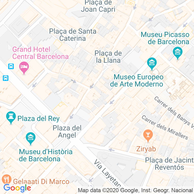 Código Postal calle Civader en Barcelona