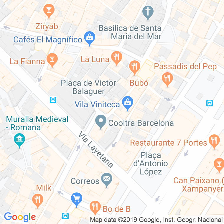Código Postal calle Consellers en Barcelona