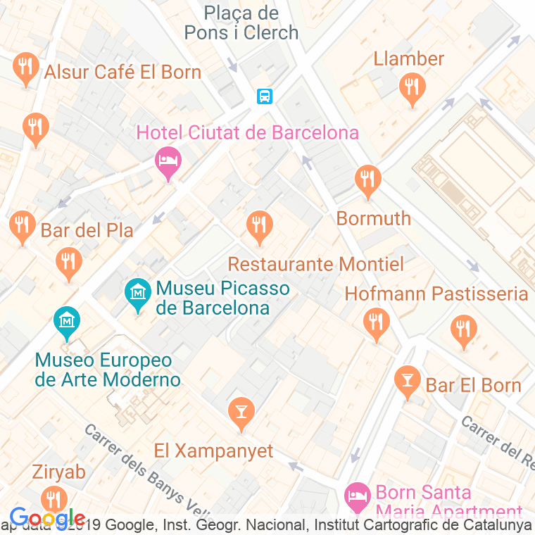 Código Postal calle Flassaders en Barcelona