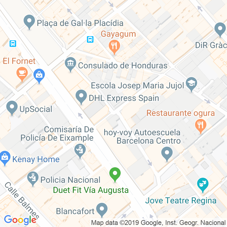 Código Postal calle Neptu   (Impares Del 1 Al Final)  (Pares Del 2 Al Final) en Barcelona