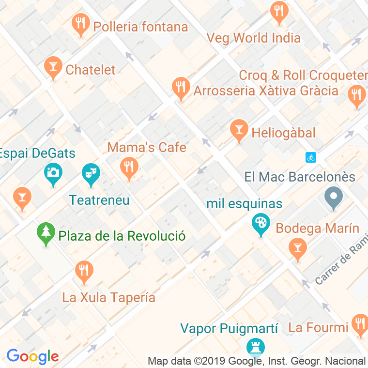 Código Postal calle Ciudad Real en Barcelona