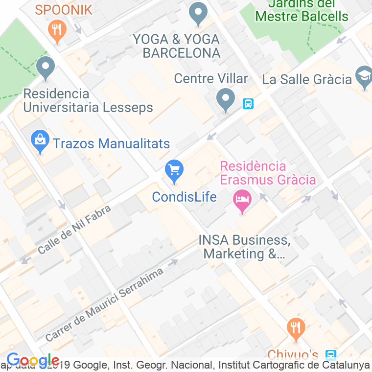 Código Postal calle Maria en Barcelona