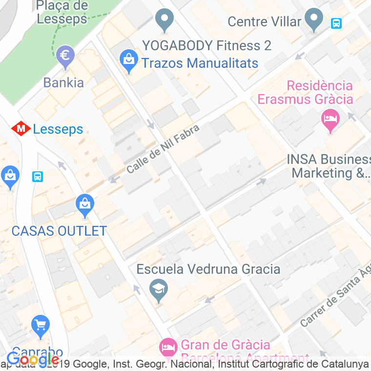 Código Postal calle Perez Galdos en Barcelona