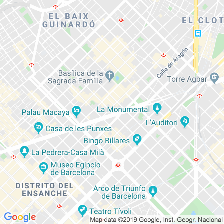 Código Postal calle Sicilia   (Impares Del 1 Al 241)  (Pares Del 2 Al 316) en Barcelona