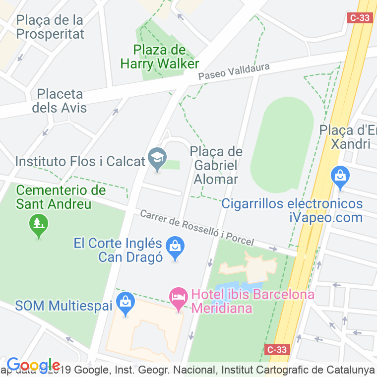 Código Postal calle Anselm Turmeda en Barcelona