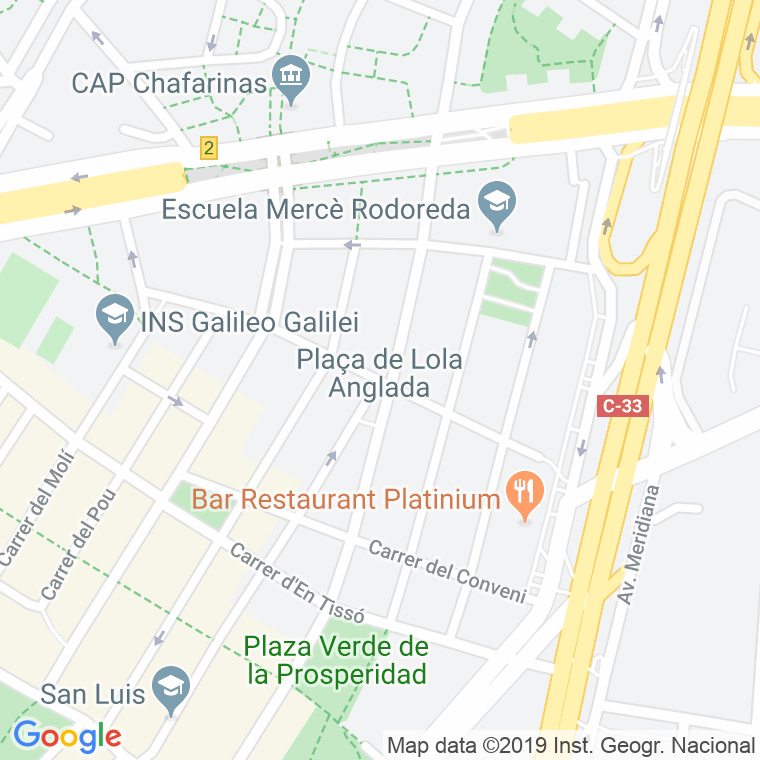Código Postal calle Flor De Neu en Barcelona