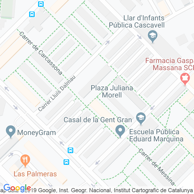 Código Postal calle Andreu Febrer en Barcelona