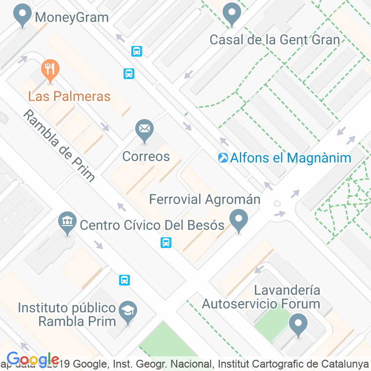 Código Postal calle Germans Serra, plaça en Barcelona