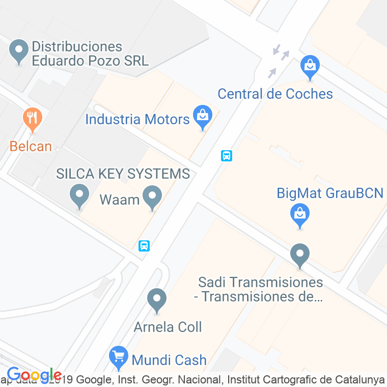 Código Postal calle Terç De La Mare De Deu De Montserrat en Barcelona