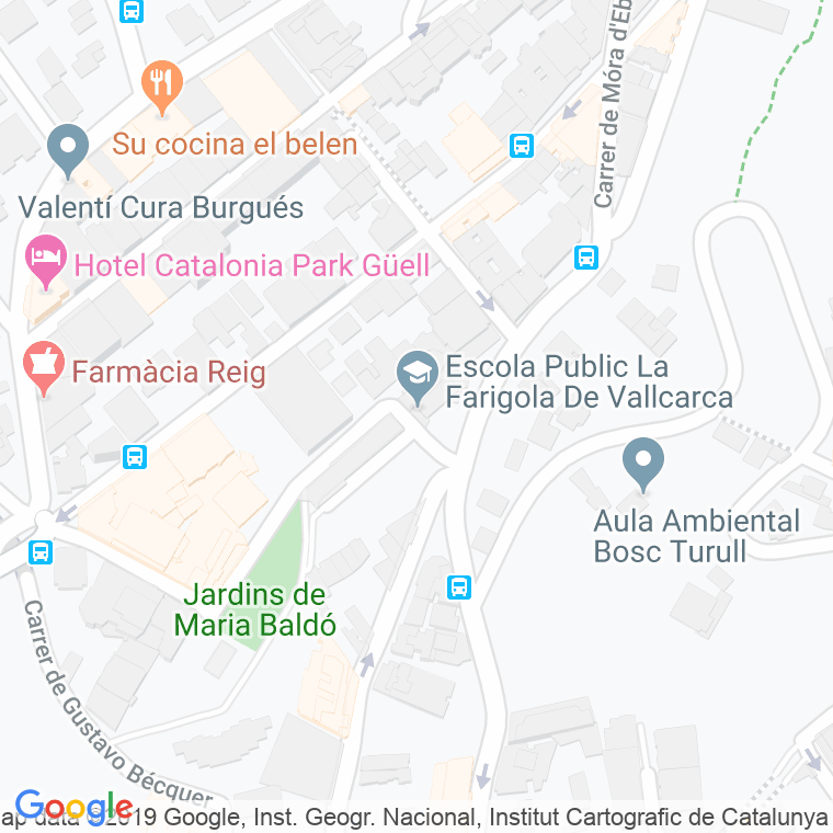 Código Postal calle Farigola, De La en Barcelona