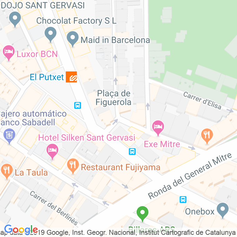 Código Postal calle Figuerola, plaça en Barcelona