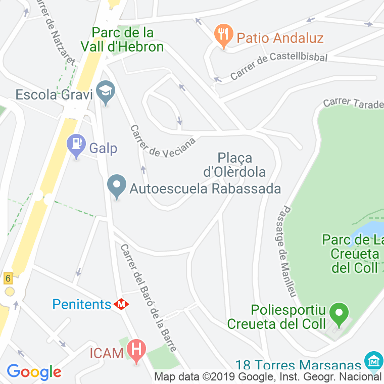 Código Postal calle Palou en Barcelona