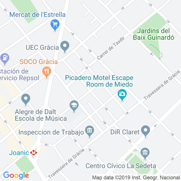 Código Postal calle Romans en Barcelona