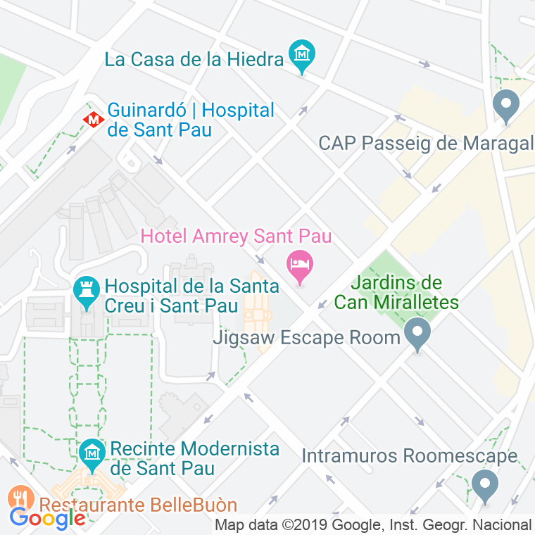 Código Postal calle Sant Quinti   (Impares Del 1 Al 31)  (Pares Del 2 Al 30) en Barcelona