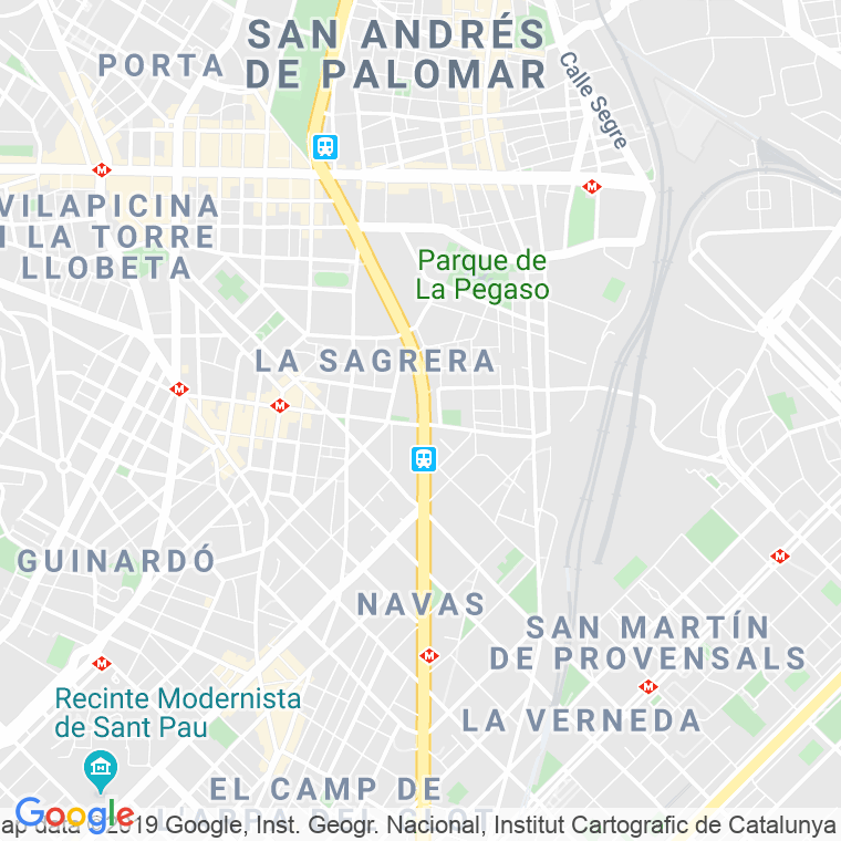 Código Postal calle Cep en Barcelona