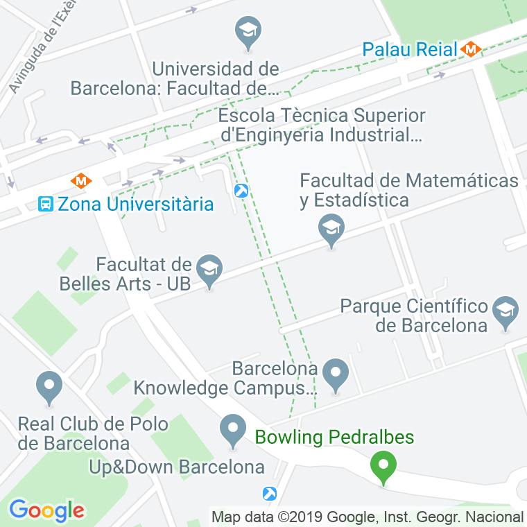 Código Postal calle Adolf Florensa en Barcelona