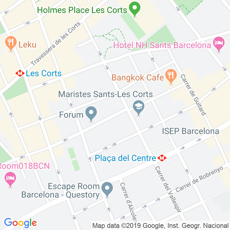Código Postal calle Evarist Arnus   (Impares Del 1 Al 17)  (Pares Del 2 Al 14) en Barcelona