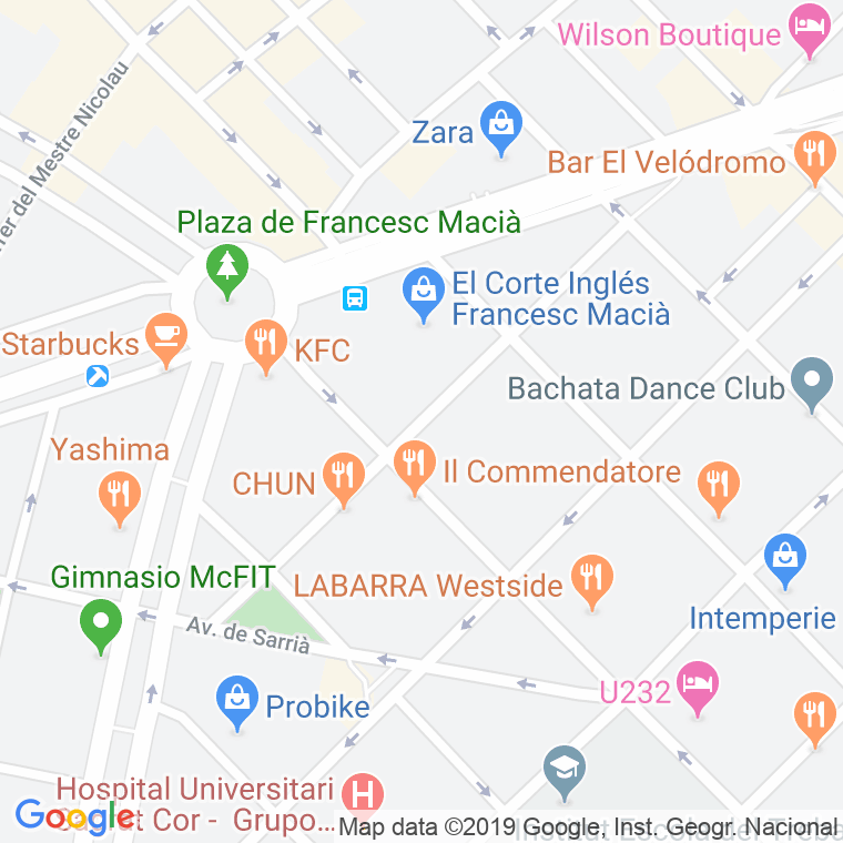 Código Postal calle Buenos Aires   (Impares Del 1 Al 23)  (Pares Del 2 Al 22) en Barcelona