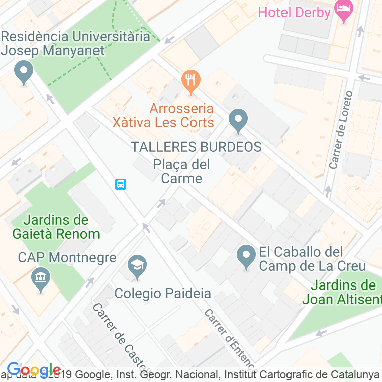Código Postal calle Morales en Barcelona