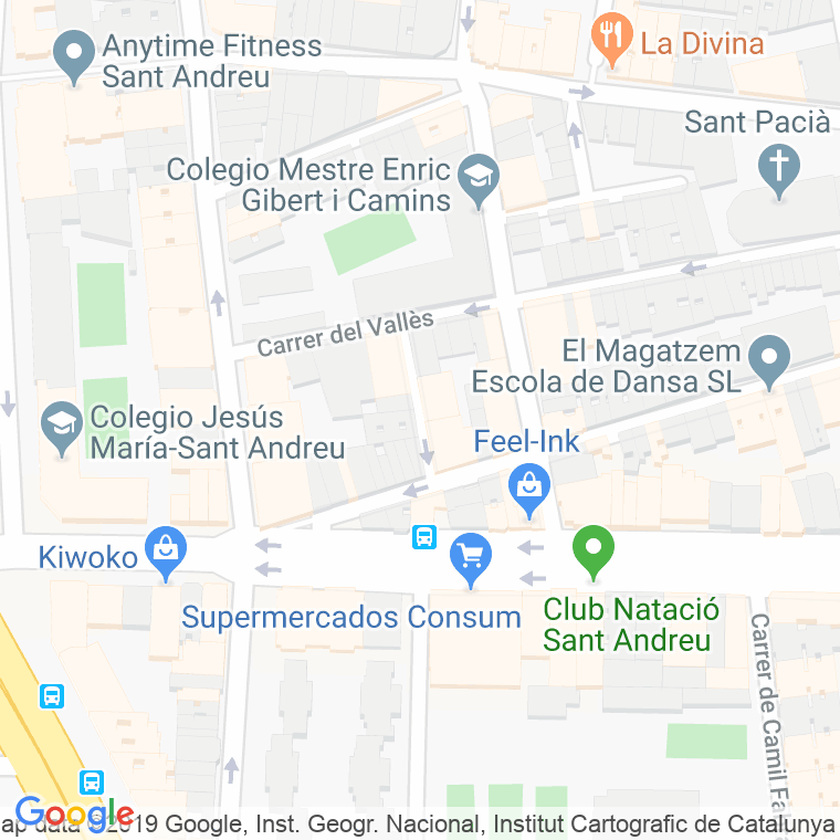 Código Postal calle Collegats en Barcelona