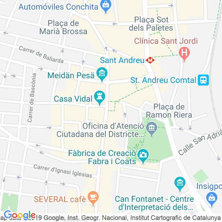 Código Postal calle Comerç, plaça (Impares Del 1 Al Final)  (Pares Del 2 Al Final) en Barcelona