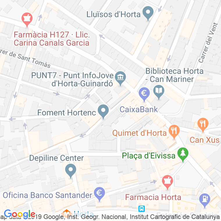 Código Postal calle Alt De Mariner, passatge en Barcelona