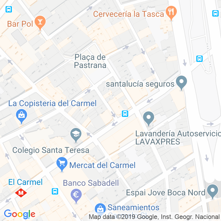Código Postal calle Cifuentes en Barcelona