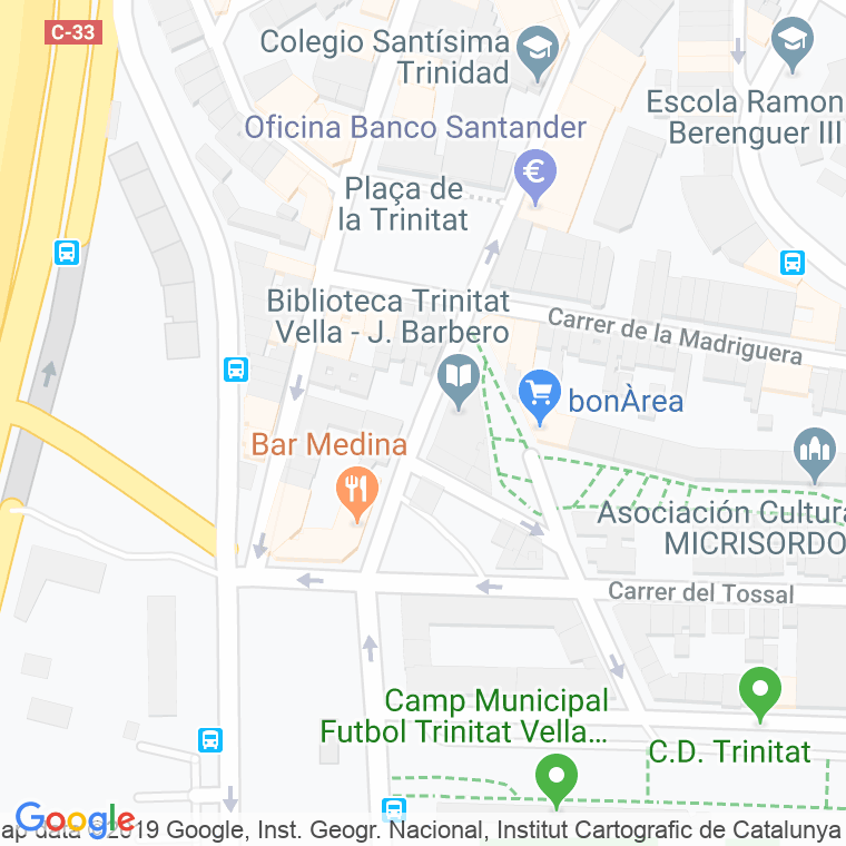 Código Postal calle Galicia en Barcelona