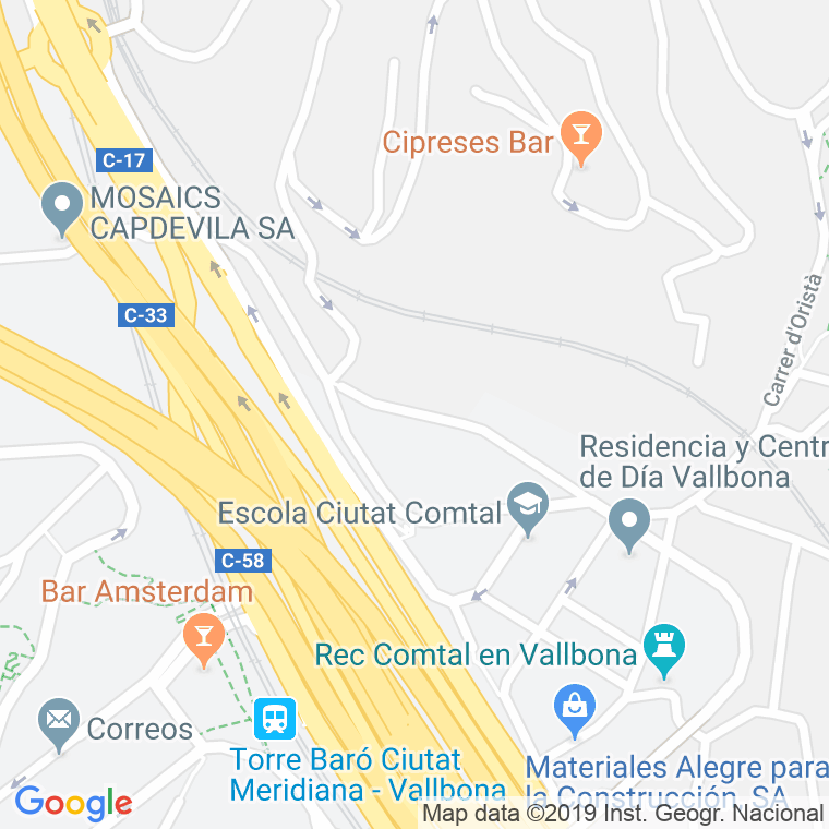 Código Postal calle Tapioles, De, torrent (Impares Del 1 Al Final)  (Pares Del 2 Al Final) en Barcelona