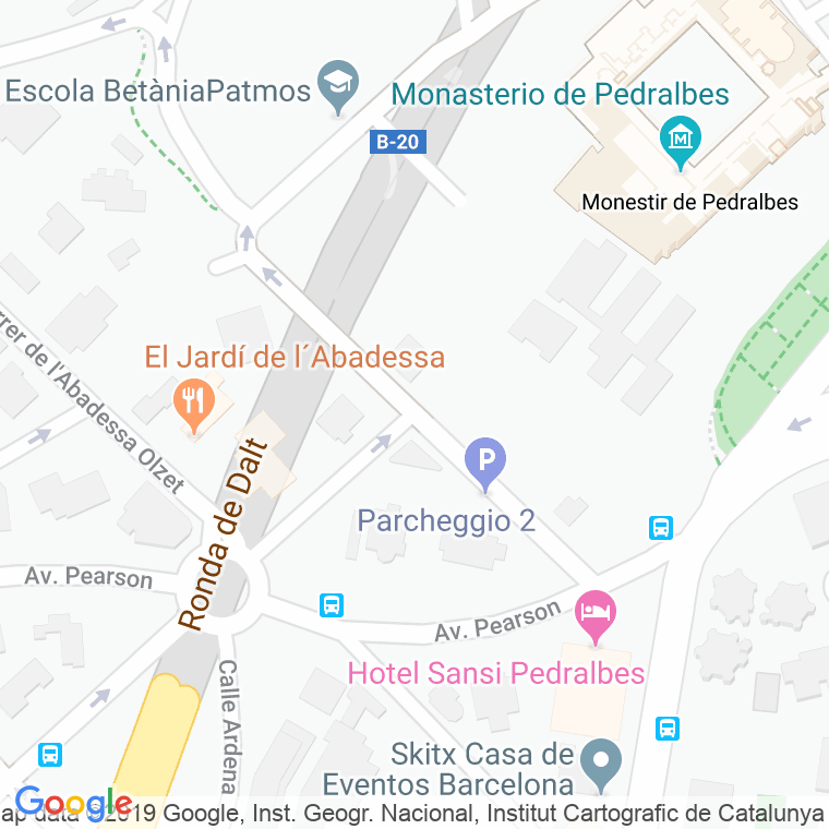 Código Postal calle Castellet en Barcelona