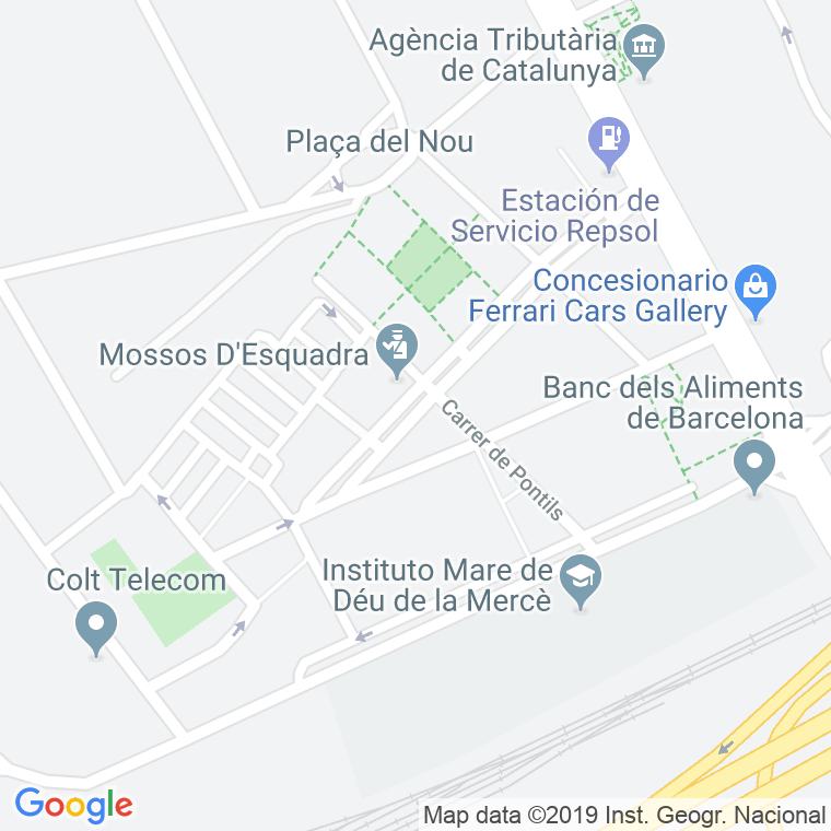 Código Postal calle Ulldecona en Barcelona