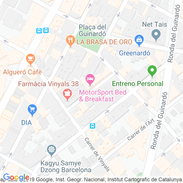 Código Postal calle Centre   (Impares Del 1 Al Final)  (Pares Del 2 Al Final) en Barcelona