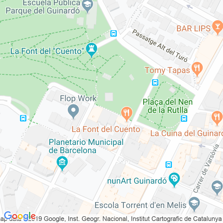 Código Postal calle Florencia en Barcelona